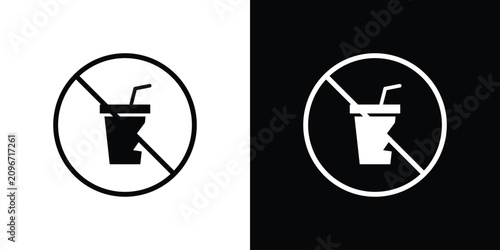 Tableau sur toile Dont throw away plastic sign simple elements series