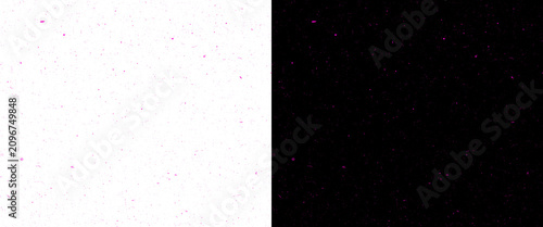 Foto Minimalist split screen background with white and black panels, high contrast du