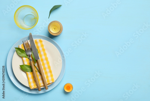 Elegant table setting with ...