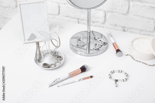Stylish different jewelry w...
