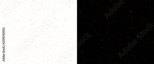 Fotografie Minimalist black and white split background, high contrast dual tone texture, ab
