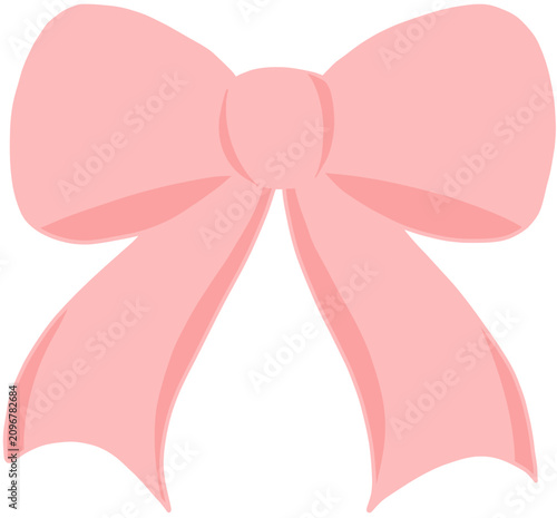 pink ribbon bow