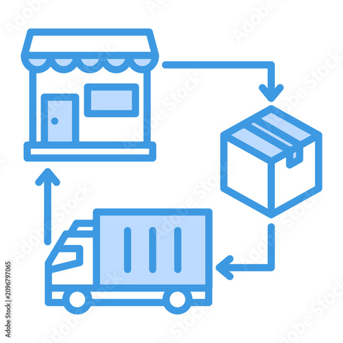 Vászonkép supply icon