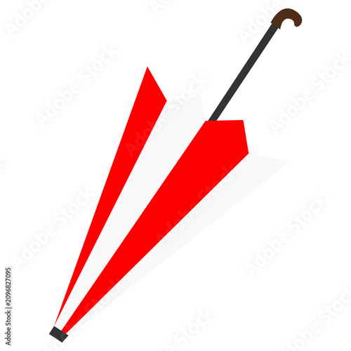 Red umbrella