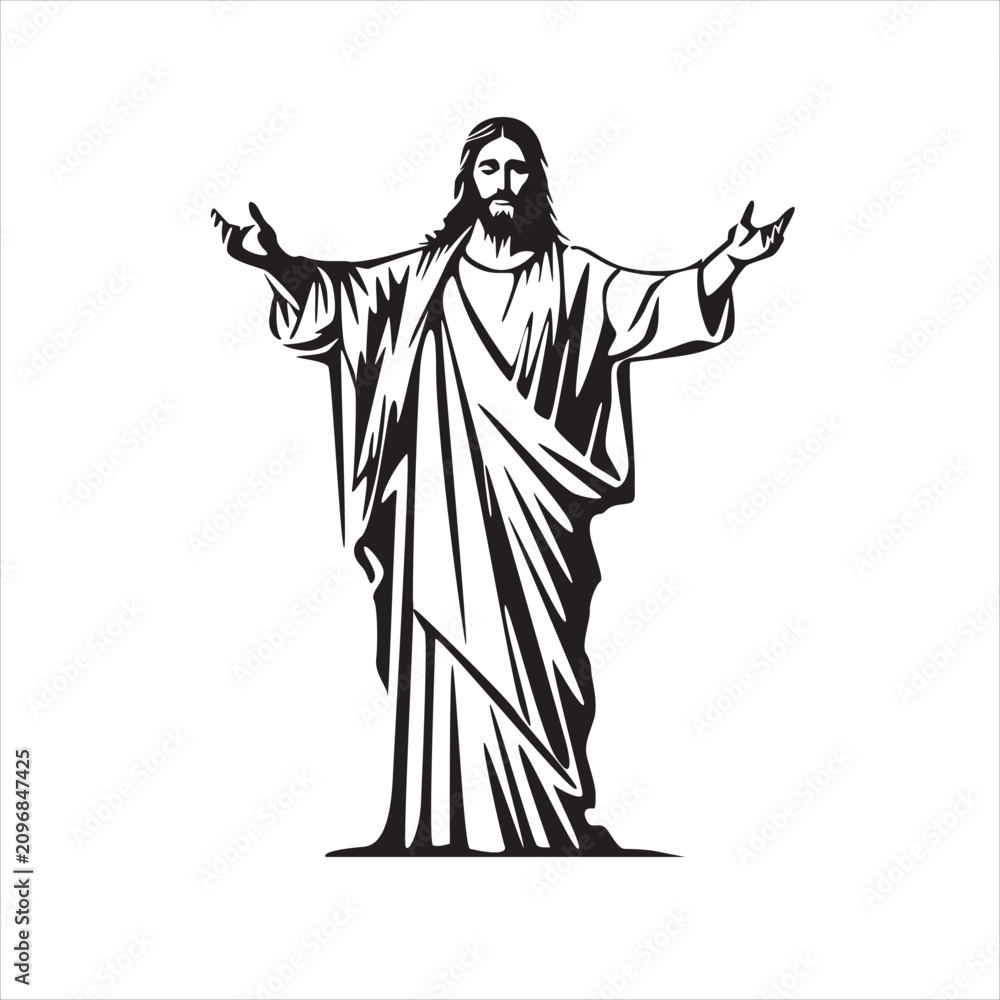 Fototapeta premium Jesus and blessings