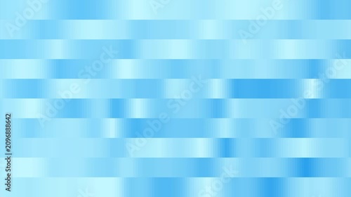 Abstract pattern of varying blue horizontal rectangles creating a digital or pixelated effect with a gradient feel.