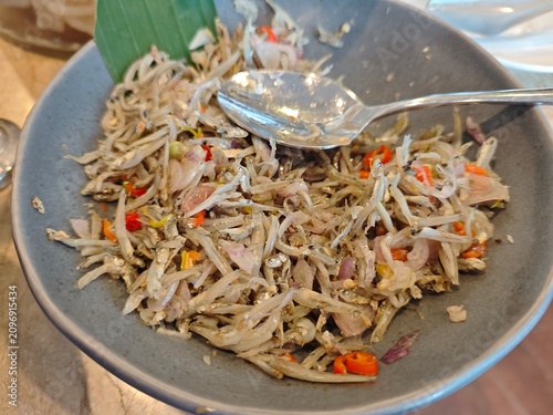 Stir fry anchovies 