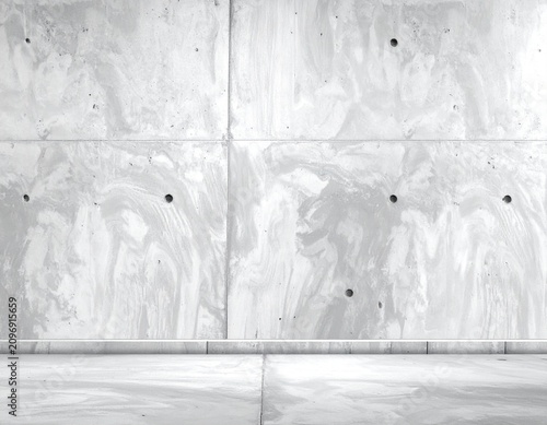 white wall and concrete wall