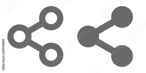 vector share icon	
