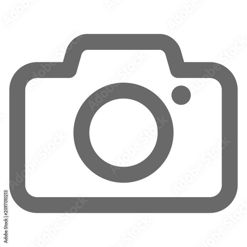 vector photo camera icon
