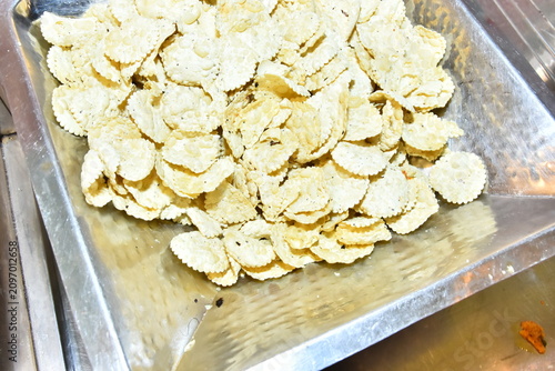 Catering food service at a grand Indian wedding reception
