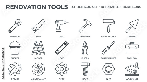 Renovation tools provide hardware help.