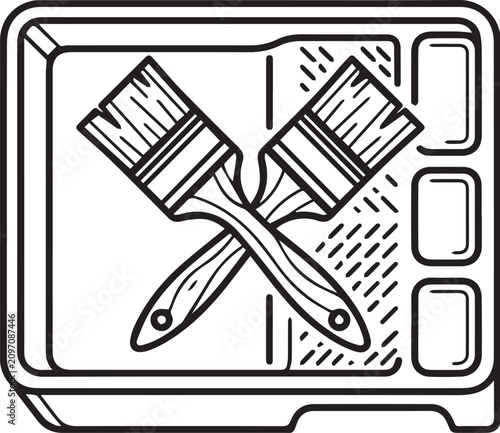Painting Tools for Renovation and Art Projects