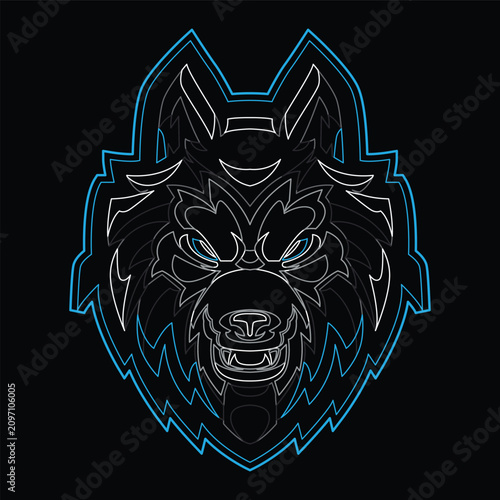 Wolf Alpha Gaming Logo