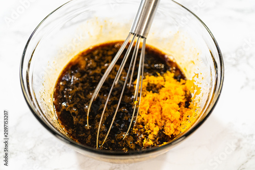 фотографія Zesty Orange Gingerbread Cookie Dough for Baking