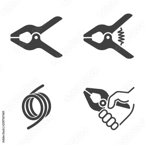 Photos Wire Cutters and Coiled Wire.