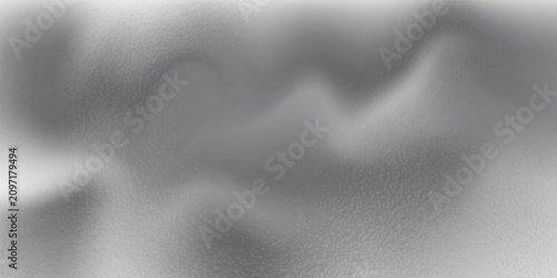 Obraz na plátne Shiny silver foil metallic texture - glossy gray steel gleaming surface, frosted glass effect with blur glare reflection, bright polished metal material