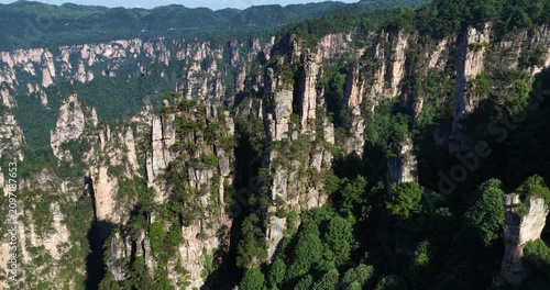 Beautiful landscape in Zhangjiajie, China