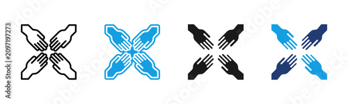 Foto Harmony icon multiple style collection