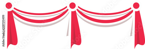 Foto Indonesian Flag Decoration