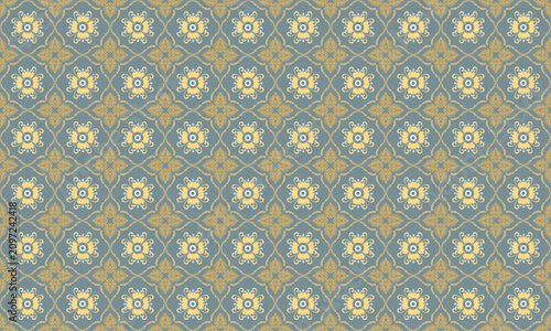 seamless damask pattern