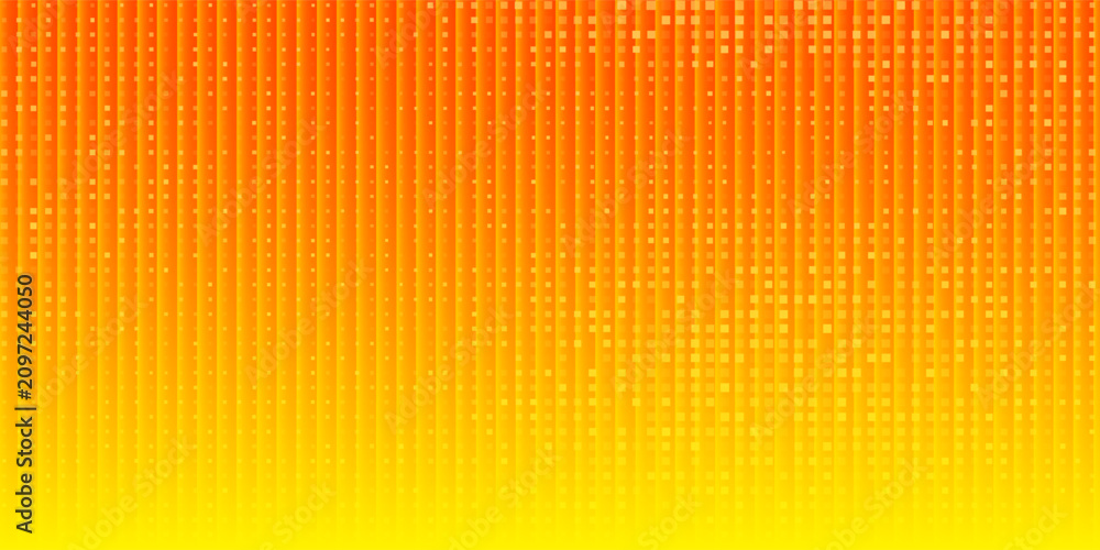 Fototapeta premium background Yellow tech finance background abstract pixel rectangle nice abstract orange gradient vector background