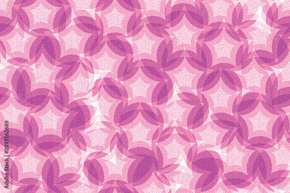 Fototapeta premium Beautiful seamless floral pattern with hand drawn Elegant botanical background for summer fashion, textile, greeting cards, and wedding stationery.