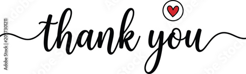 Cuadro en lienzo Gratitude expression with heartfelt touch