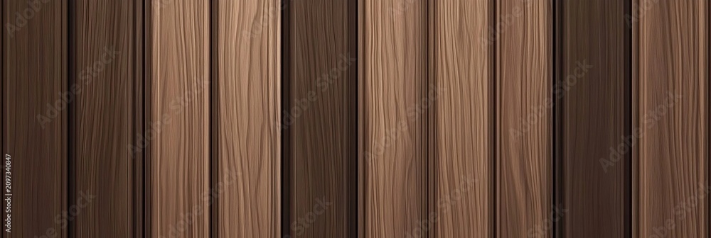 Fototapeta premium Seamless Elevated Wood Planks Texture, Modern Interior Design Element For Creative Use and Projects
