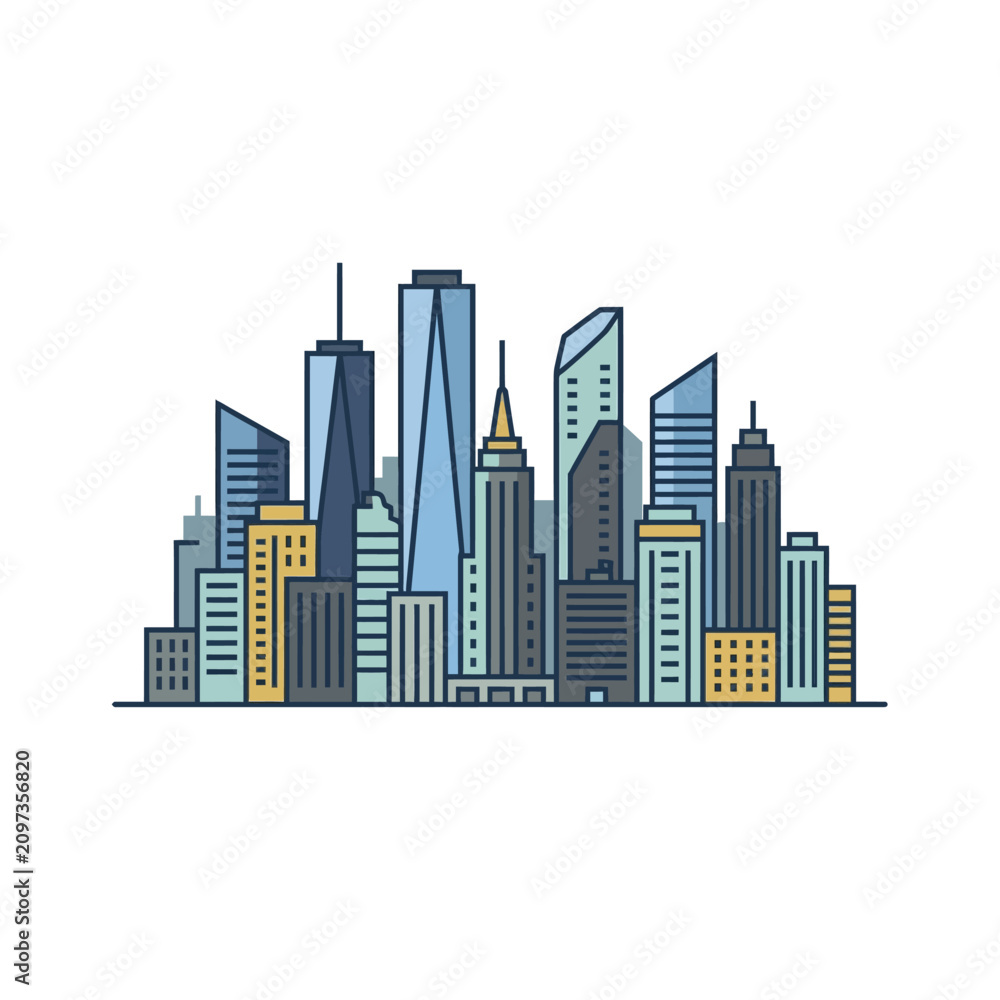 Obraz premium Cloud computing data storage and network connectivity illustration