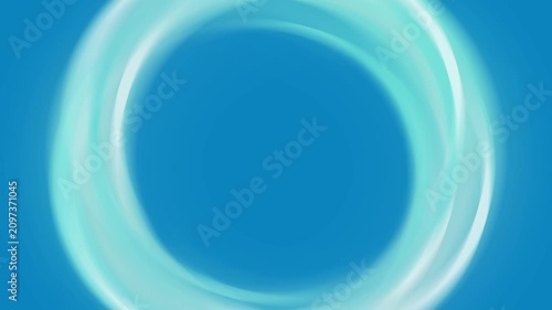 Abstract glowing pastel blue circle background