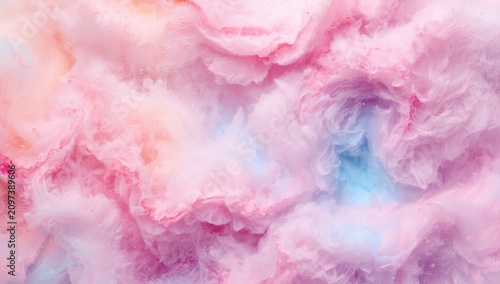Colorful abstract cotton candy texture background