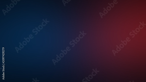 Fotografie Gradient background displays a smooth transition between deep navy blue and vibrant crimson red