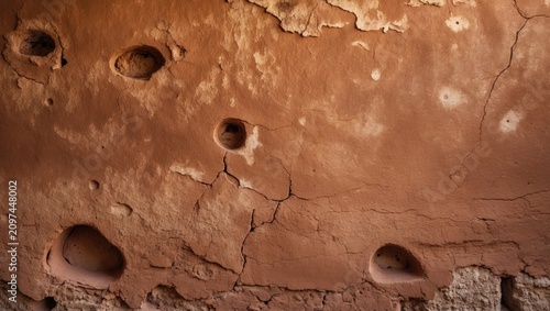 Texture of an old wall with...