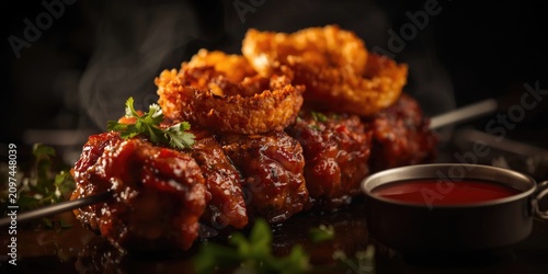 Spicy Pork Shashlik Featuri...