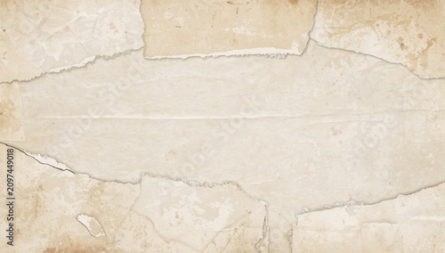 Torn Vintage Paper Backgrou...