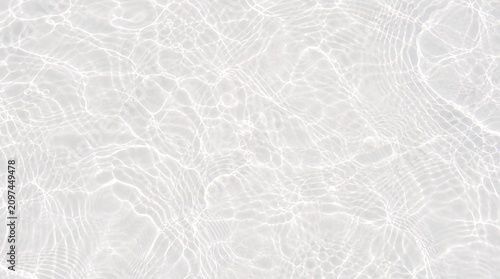 White transparent water shadow surface texture natural ripple background