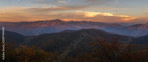 Autumn Mountain Landscape a...