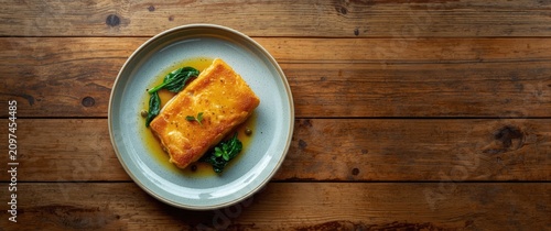 Pan-Seared Fish Fillet with...
