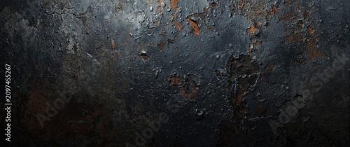 Rusty Metallic Texture with...