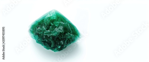 Green Mineral Crystal Isola...
