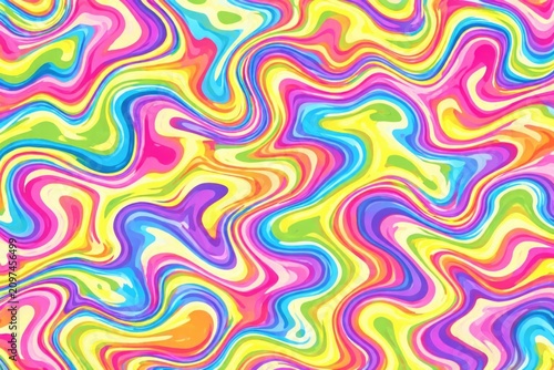 Colorful Swirls Abstract Ba...