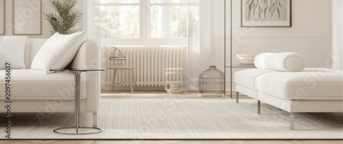 Modern Living Room with Neu...