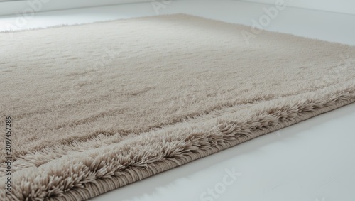 Elegant soft beige carpet i...