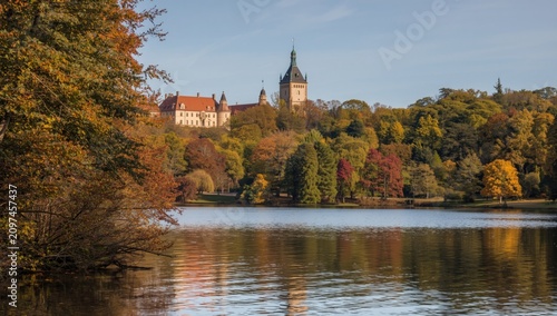 Autumn Landscape with Castl...