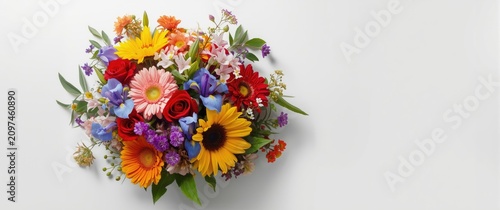 Colorful Flower Bouquet Arr...