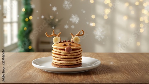 Creative Reindeer Pancakes ...
