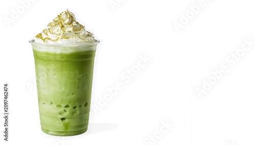 Matcha Green Tea Beverage w...