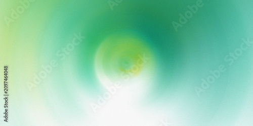 Canvastavla Green circular gradient abstract background with soft glowing light center