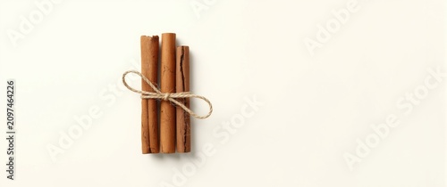 Cinnamon Sticks Tied with T...
